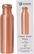 Pure Copper Water Bottle – Classic Plain Finish