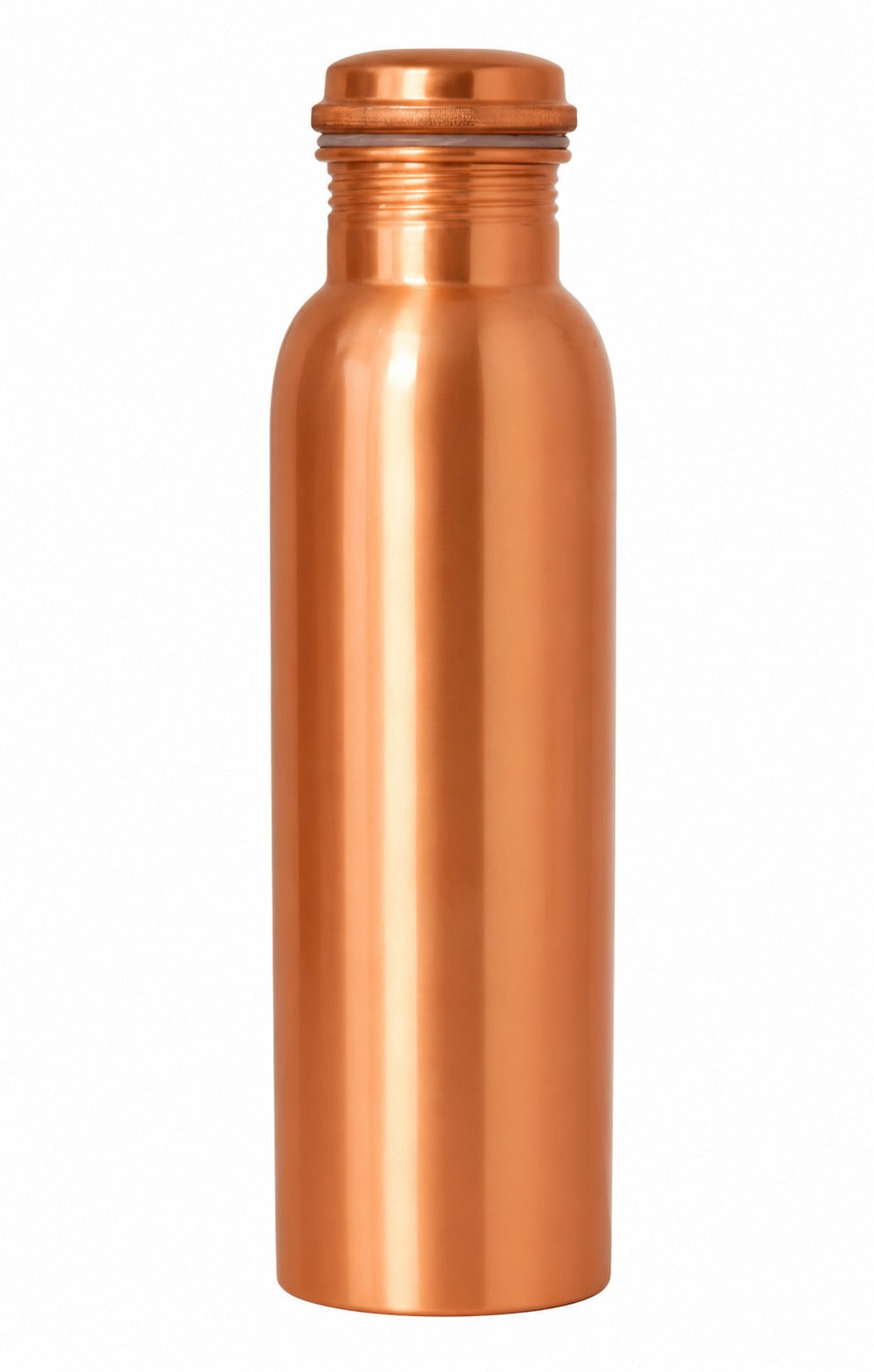 Pure Copper Water Bottle – Classic Plain Finish